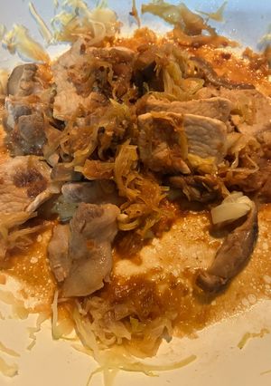 豚肉のちゃんちゃん焼き風-レシピのメイン写真