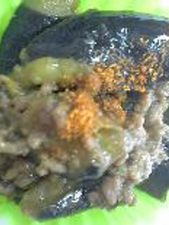 お弁当にナスとひき肉の味噌炒め-レシピのメイン写真