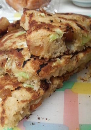 わいわいつまんで☆カレー☆ホットケーキ-レシピのメイン写真