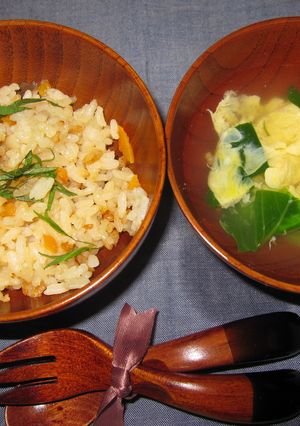 常備野菜でコクうま炊き込みご飯-レシピのメイン写真