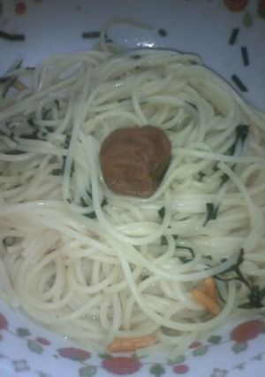 サルでも出来る！お茶漬けパスタ-レシピのメイン写真