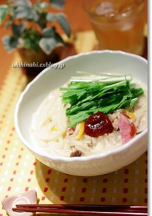 味噌クリープうどん-レシピのメイン写真