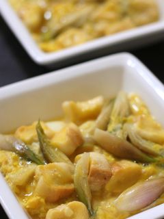 ミョウガと麩の卵とじ-レシピのメイン写真