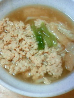 そぼろあんかけうどん-レシピのメイン写真