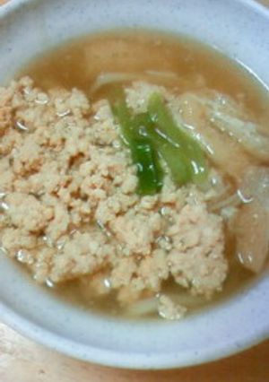 そぼろあんかけうどん-レシピのメイン写真