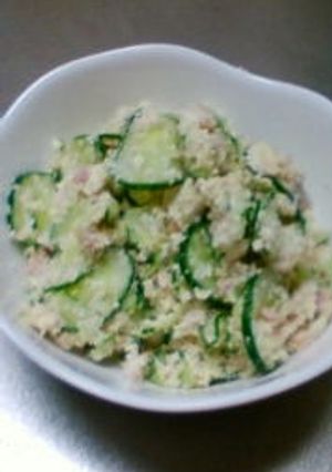 食物繊維を取ろう！おからサラダ♪-レシピのメイン写真