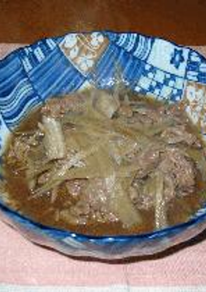 牛肉とごぼうの柳川風-レシピのメイン写真
