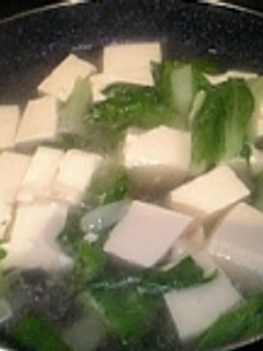 シロナと豆腐の中華スープ-レシピのメイン写真