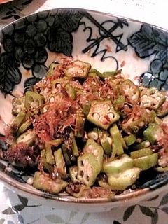 ☆オクラの鰹節和え☆-レシピのメイン写真