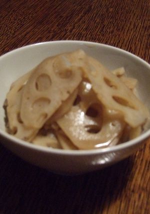 にんにくでレンコンのきんぴら-レシピのメイン写真