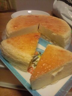 簡単スフレチーズケーキ-レシピのメイン写真