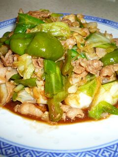 キャベツと豚肉の中華炒め-レシピのメイン写真