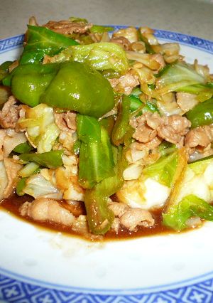 キャベツと豚肉の中華炒め-レシピのメイン写真