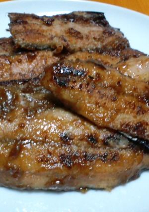 漬けてから焼く！さんまの蒲焼風-レシピのメイン写真