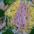 そうめんサラダ