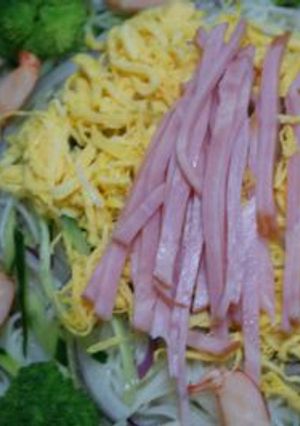 そうめんサラダ-レシピのメイン写真
