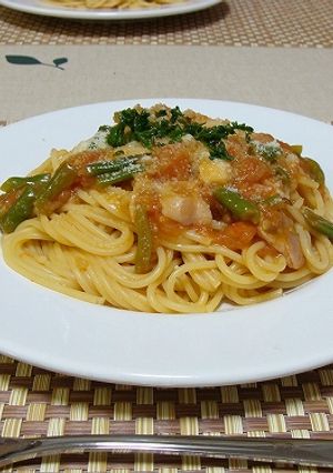☆生トマトのナポリタンスパゲッティ☆-レシピのメイン写真
