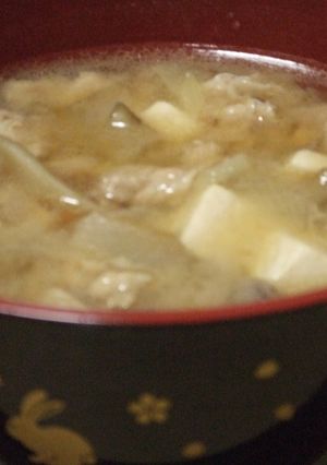 昭和の味、、豚汁-レシピのメイン写真