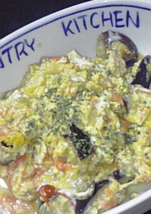約5分!ナスとトマトのイタリアン♪エッグ-レシピのメイン写真
