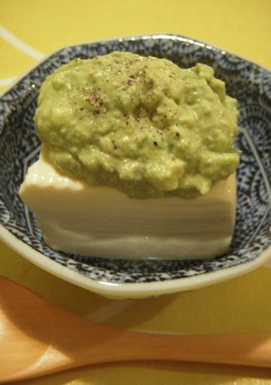クリーミー♪アボガド豆腐-レシピのメイン写真