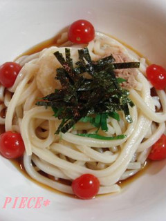 さっぱりおろし・しょうが冷やしうどん♪-レシピのメイン写真