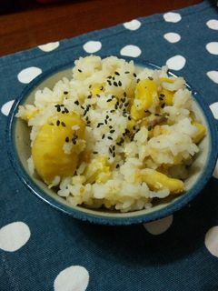 ほくほく★くりごはん-レシピのメイン写真