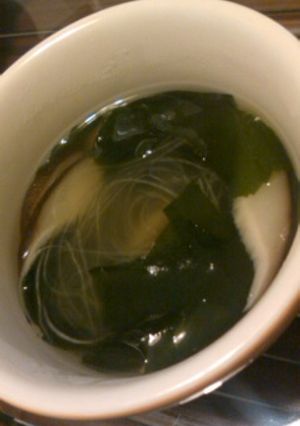椎茸の春雨スープ-レシピのメイン写真