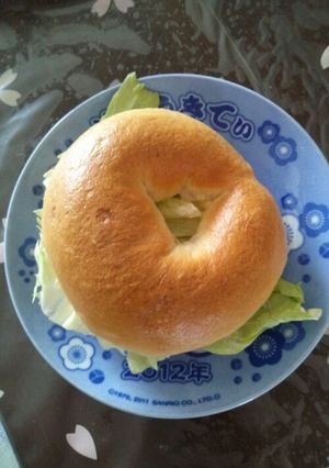 べーグルサンド-レシピのメイン写真