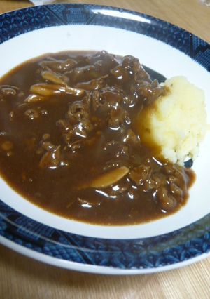 ハッシュドビーフ いも添え-レシピのメイン写真