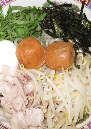 酸ッパサッパリヘルシーに！梅しそ冷麺-レシピのメイン写真
