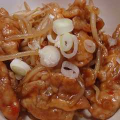 A picture of 肉もやし.