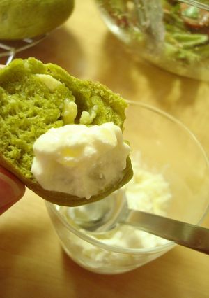 ホイップドクリームチーズ☆ホワイトピーチ-レシピのメイン写真