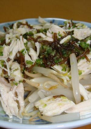 きゅうりの下ろしダレ　鶏ササミ-レシピのメイン写真
