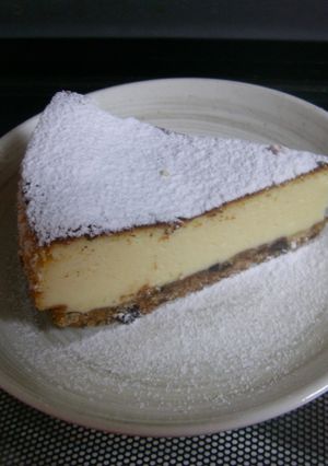 チョコチップ入り ベイクドチーズケーキ-レシピのメイン写真