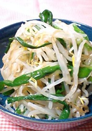 ひと味違う！もやしとニラの塩ナムル♡-レシピのメイン写真