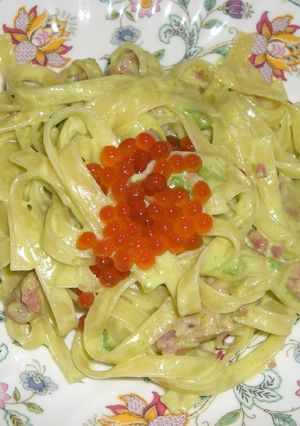 アボガドと生ハムのクリームパスタ-レシピのメイン写真