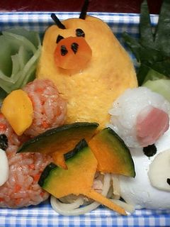 簡単☆リラックマのキャラ弁♪-レシピのメイン写真