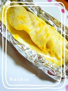 タラのホイル焼き(カレーマヨ味☆)-レシピのメイン写真