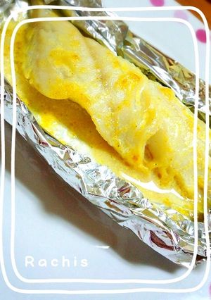 タラのホイル焼き（カレーマヨ味☆）-レシピのメイン写真