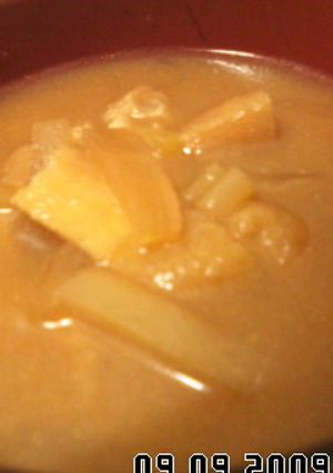 *大根の味噌汁*胡麻油風味-レシピのメイン写真