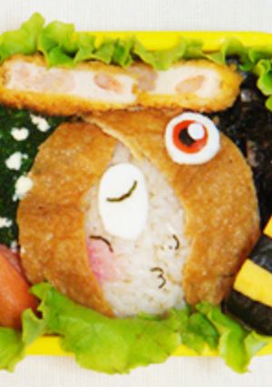 鬼太郎と目玉のおやじ弁当✿キャラ弁-レシピのメイン写真