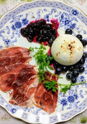 お助けブラータチーズブルーベリー！前菜-レシピのメイン写真