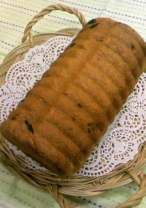 トヨ型で♪黒糖レーズン食パン-レシピのメイン写真
