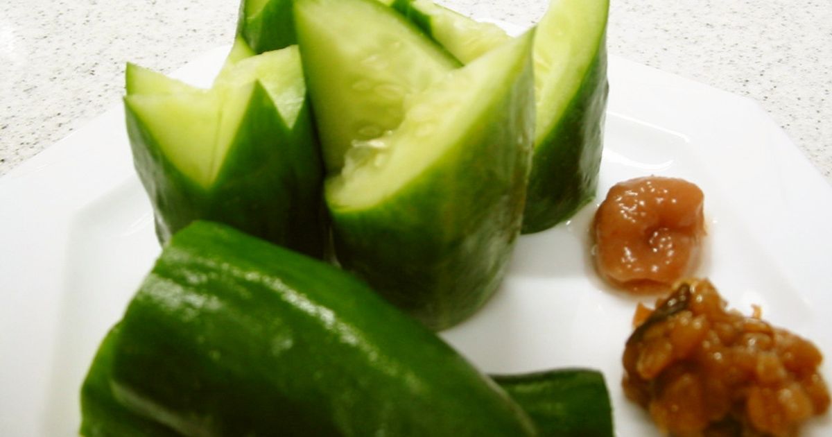 ☆飾り切り☆超簡単☆居酒屋のもろきゅう by takuiku9 【クックパッド