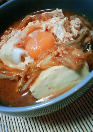 たっぷり★キムチ味噌スープ-レシピのメイン写真