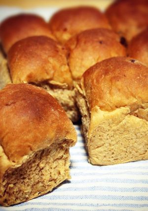 ほんわり甘くミルキー♪黒糖カフェオレパン-レシピのメイン写真