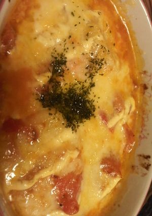とろ〜り☆中はじゅわ〜なトマトチーズ焼き-レシピのメイン写真