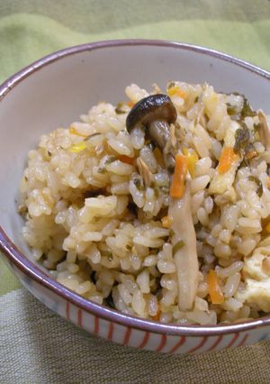 簡単！！塩昆布でおいしい♪炊き込みご飯-レシピのメイン写真