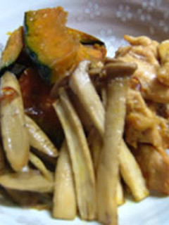 秋野菜と鶏肉の揚げびたし-レシピのメイン写真