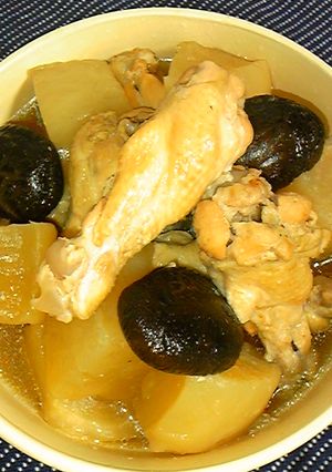鶏手羽元と大根の煮物♪旨味だし仕立て-レシピのメイン写真